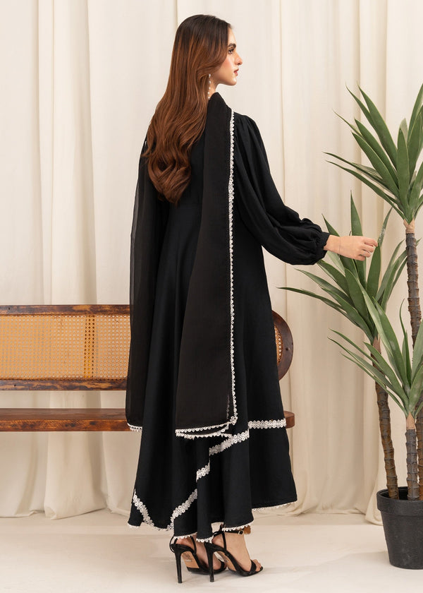 3 Piece Stitched Maxi Dress