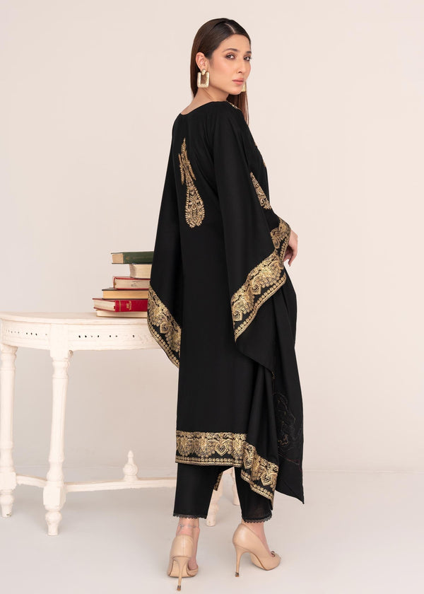 3 Piece Stitched Ladies Dress