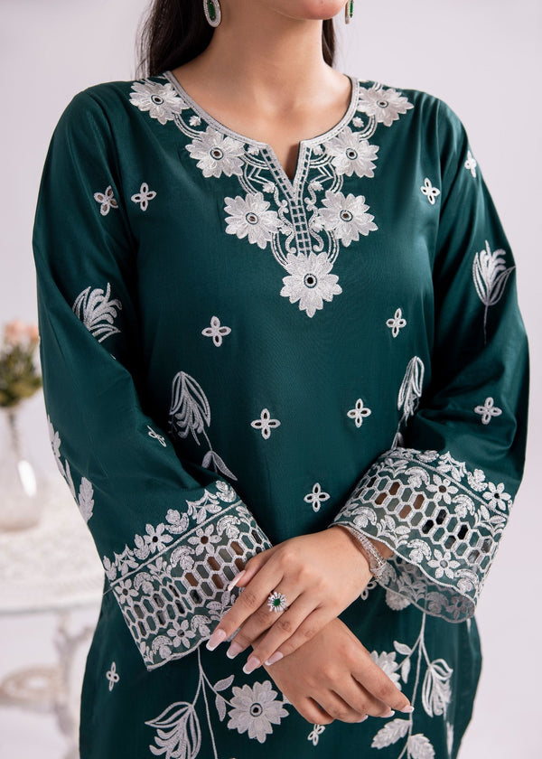 3 Piece Stitched Ladies Dress