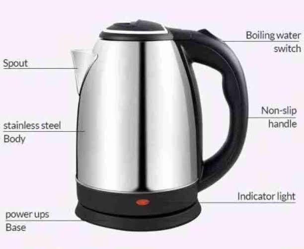 Cordless Electric Stainless Steele Kettle