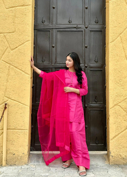 3 Piece Stitched Ladies Dress
