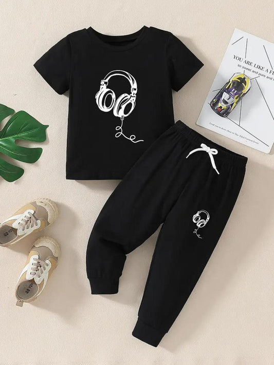 Printed Cotton Tracksuit