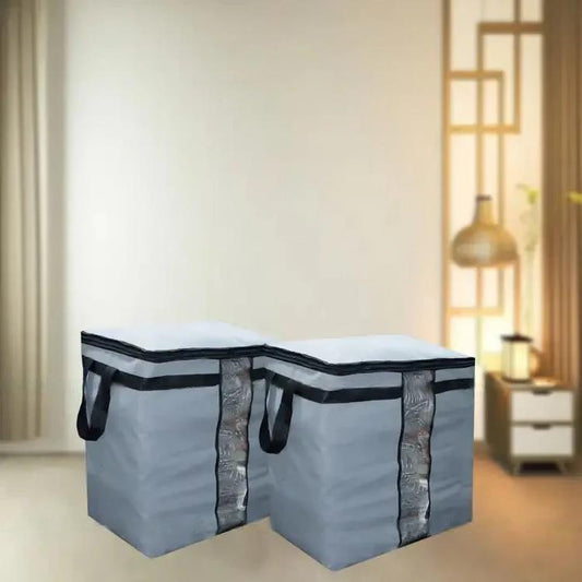 Pack Of 2 Convenient Storage Bag