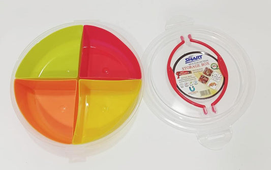 1 Pc Round Storage Box