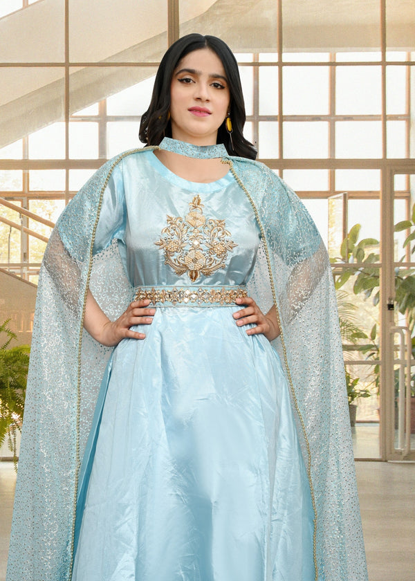 3 Piece Stitched Ladies Dress