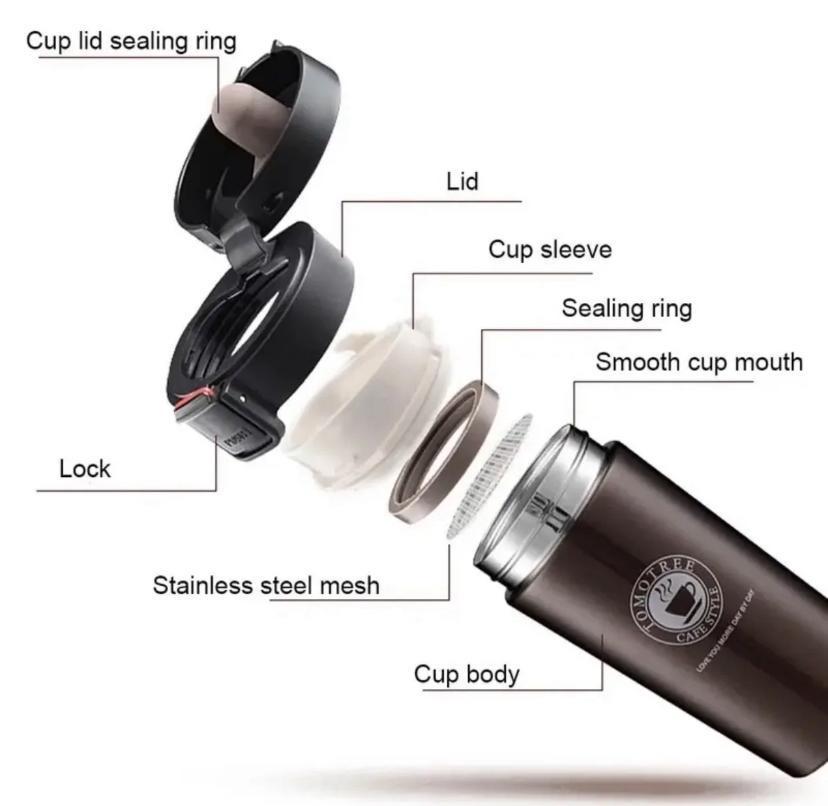 Vacuum Flask Thermos, 380 Ml