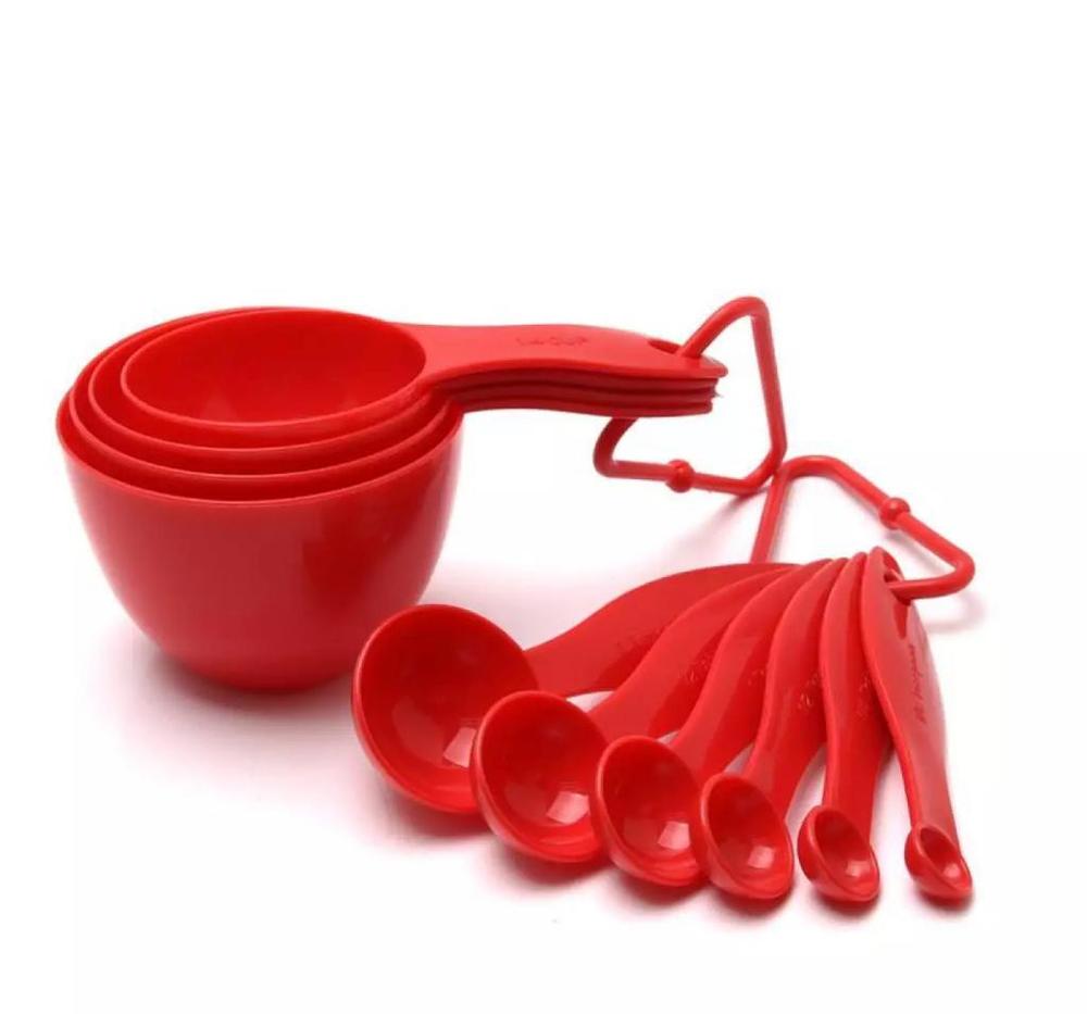 Measuring Cup And Spoon Set - Pack Of 8