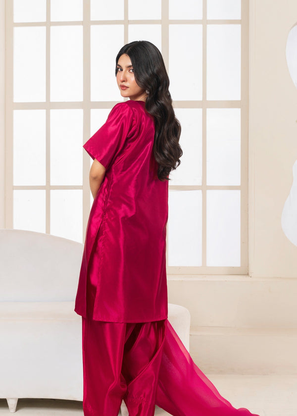 3 Piece Stitched Ladies Dress