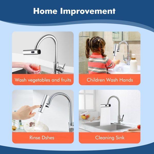 Silver Tap Faucet Extender