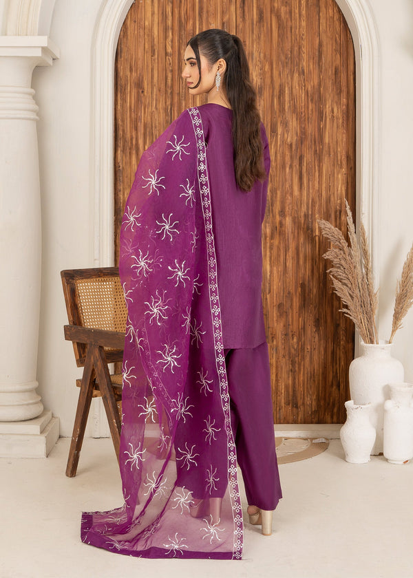 3 Piece Stitched Ladies Dress