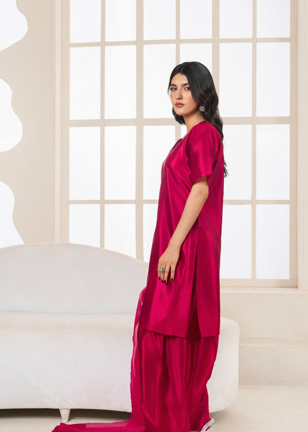 3 Piece Stitched Ladies Dress