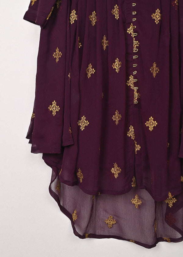 3 Piece Stitched Ladies Dress