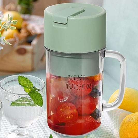 Portable And Rechargeable Electric Juicer Blender - 1 Pc Mini Juicer For Quicker Smoothies