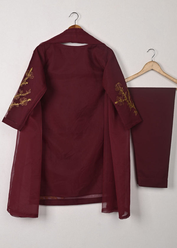 3 Piece Stitched Ladies Dress