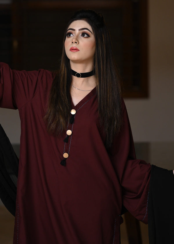3 Piece Stitched Ladies Dress