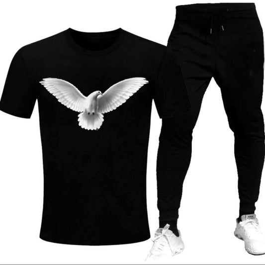 2 Piece Cotton Printed Track Suit