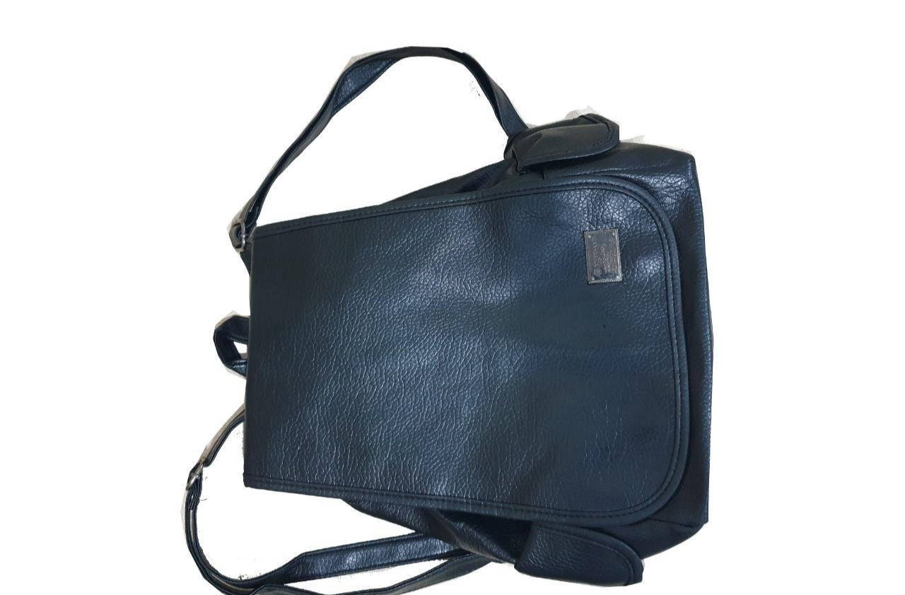 Multifunctional PU Leather Backpack