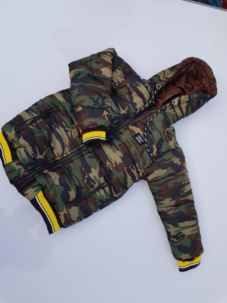 Stitched Polyester Puffer Jacket
