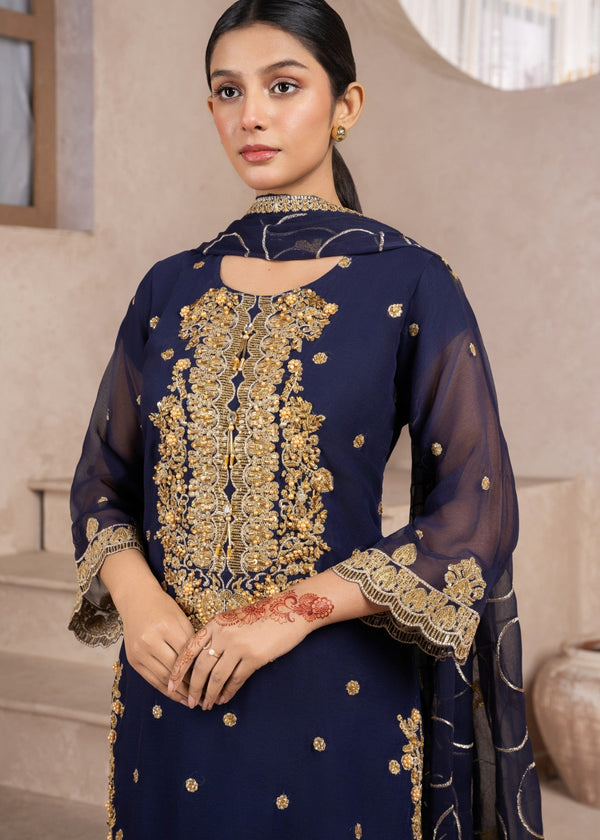 3 Piece Stitched Ladies Dress