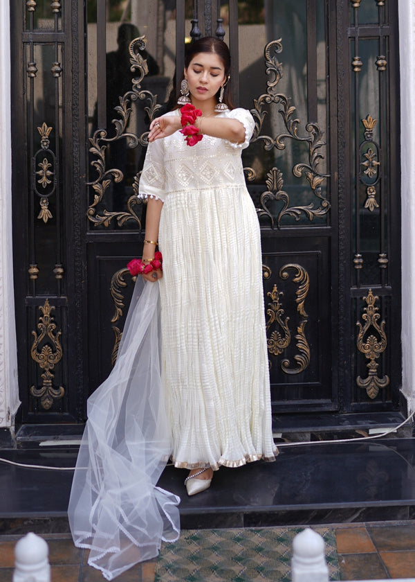 3 Piece Stitched Ladies Dress