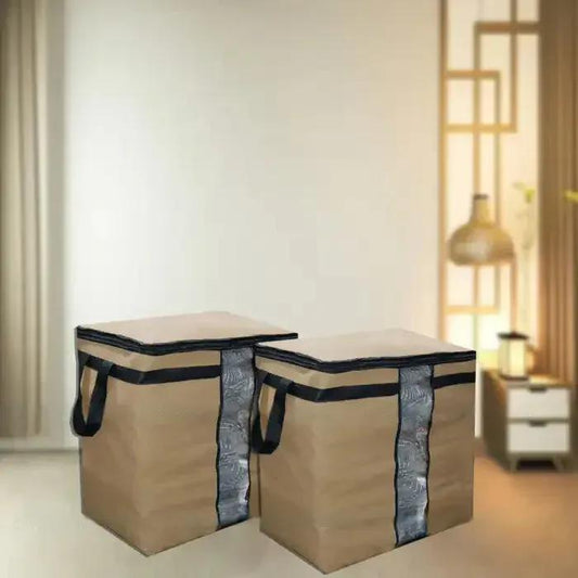 Pack Of 2 Convenient Storage Bag