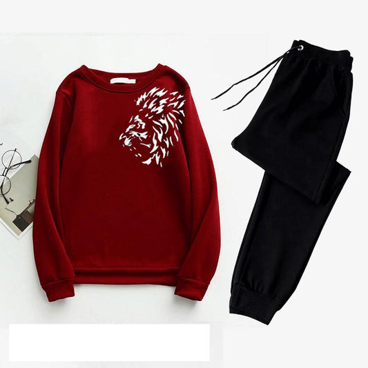 2 Piece Printed Polyester Track Suit