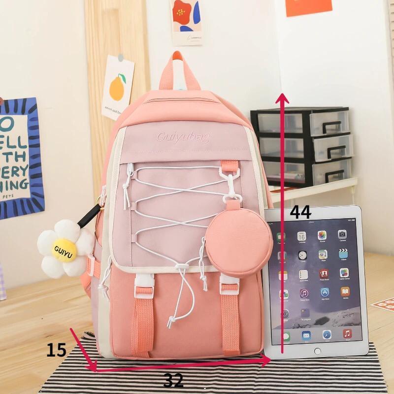 4 Pcs Backpack
