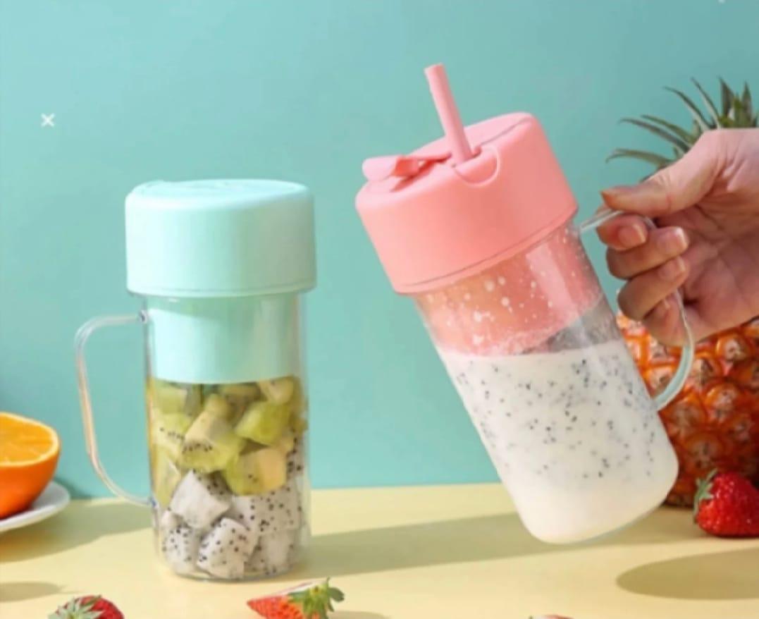Portable And Rechargeable Electric Juicer Blender - 1 Pc Mini Juicer For Quicker Smoothies
