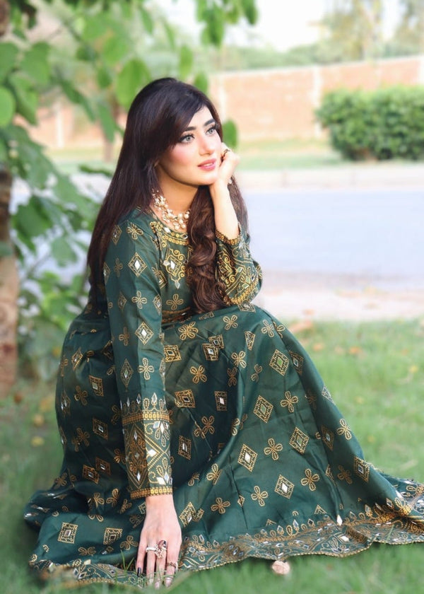 3 Piece Stitched Ladies Dress