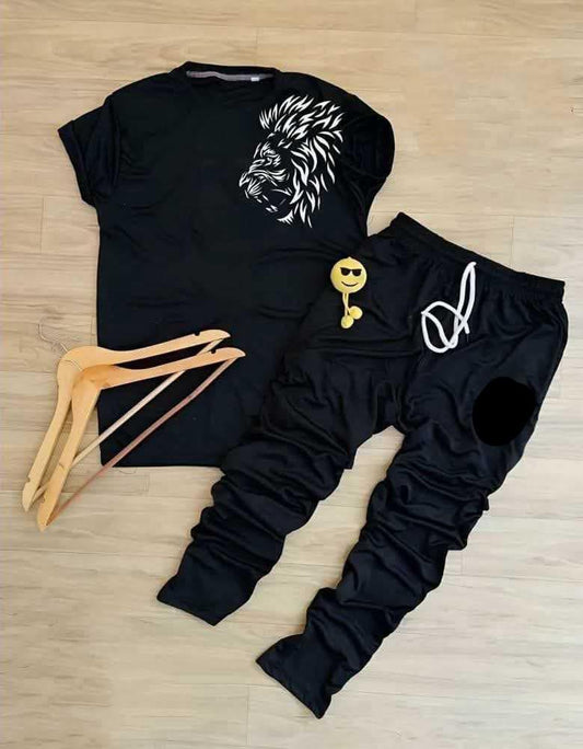2 Piece Micro Interlock Plain Track Suit