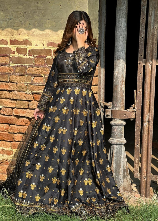 3 Piece Stitched Ladies Dress