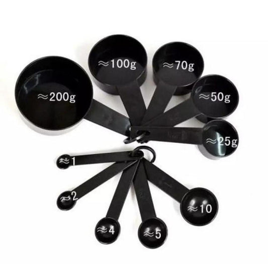 Measuring Cups And Spoons - Pack Of 10