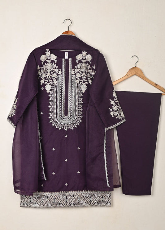 3 Piece Stitched Ladies Dress