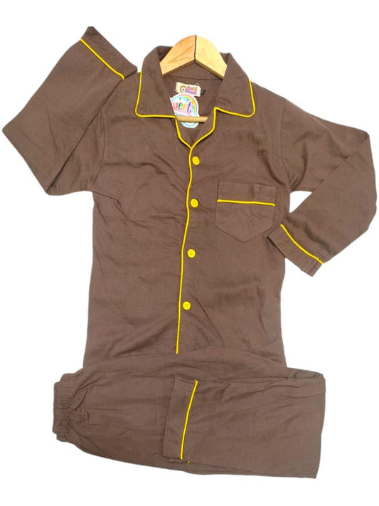 Stitched Cotton Printed Sleep Wear Suit