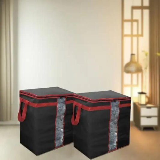 Pack Of 2 Convenient Storage Bag