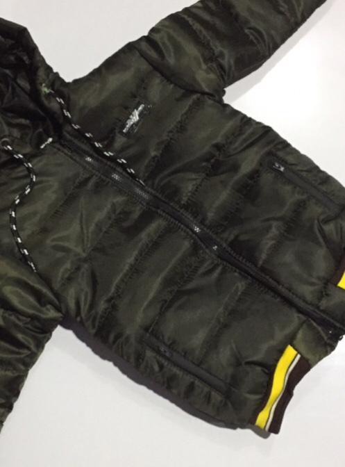 Stitched Polyester Puffer Jacket