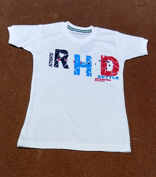 Printed Citton Jersey T Shirt