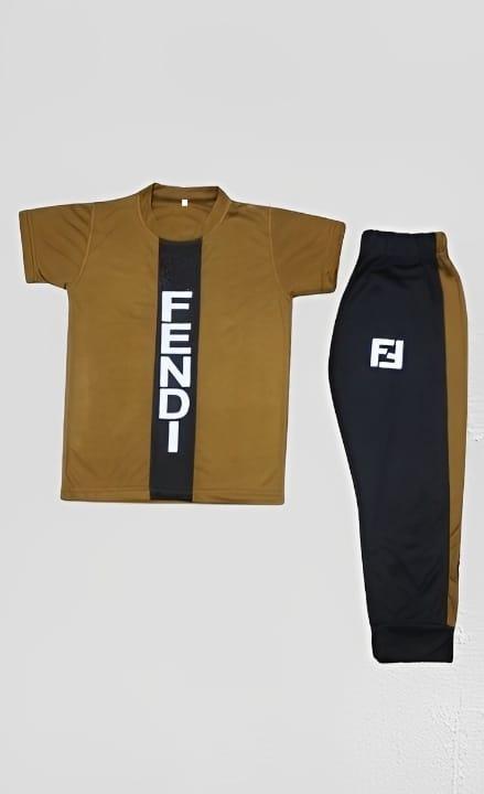 Micro Plain Shirt And Trouser Set
