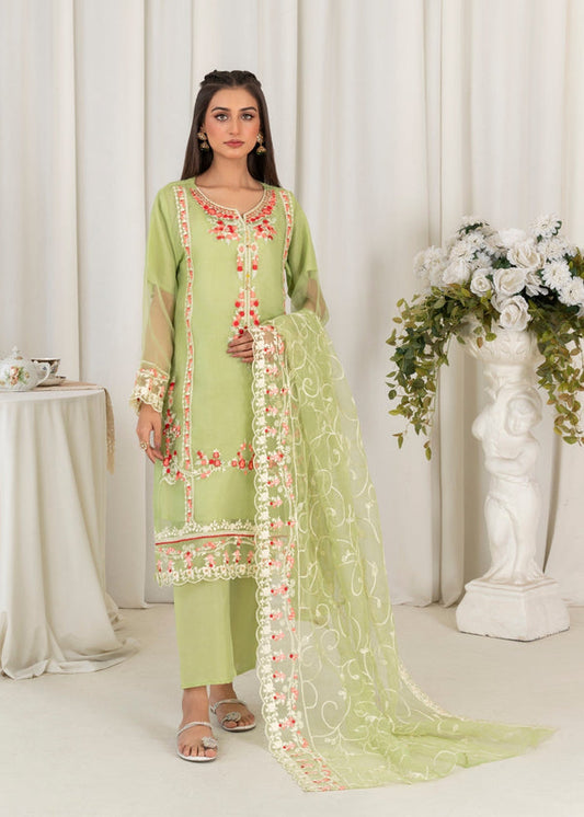 3 Piece Stitched Ladies Dress