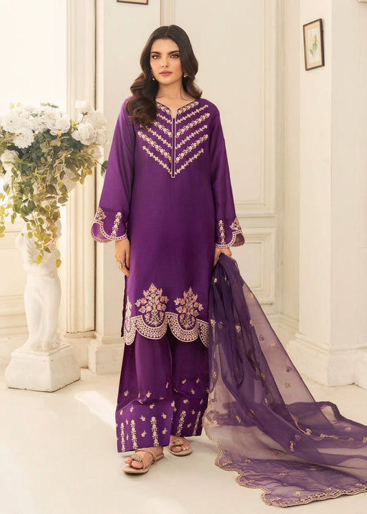 3 Piece Stitched Ladies Dress