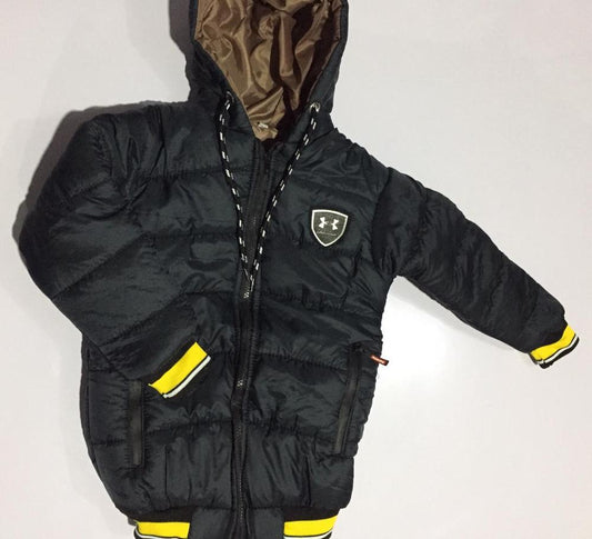 Stitched Polyester Puffer Jacket