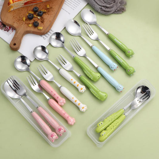 Stainless Steel Cutlery Set - 2 Pack Sets
