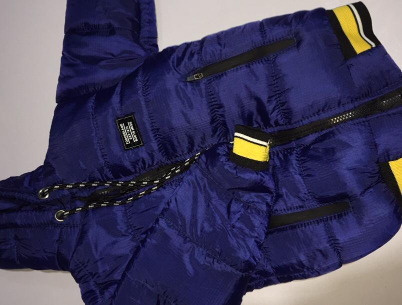Stitched Polyester Puffer Jacket