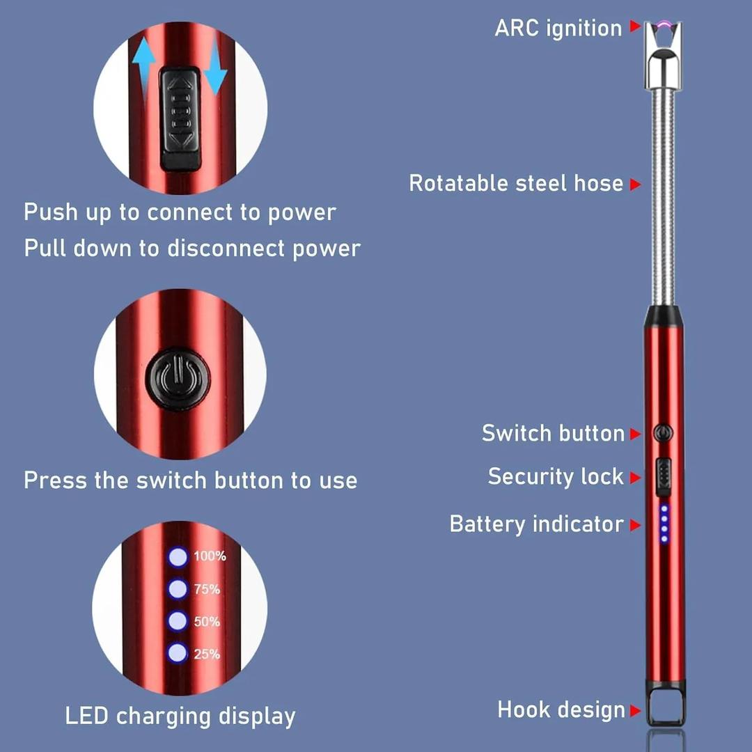 Portable And Rechargable Electric Lighter