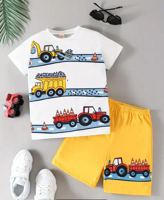 Jersey Shirt And Shorts Set