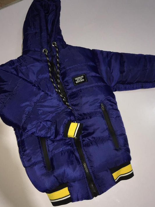 Stitched Polyester Puffer Jacket