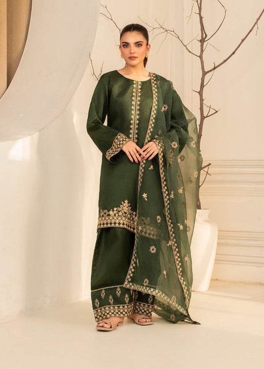 3 Piece Stitched Ladies Dress