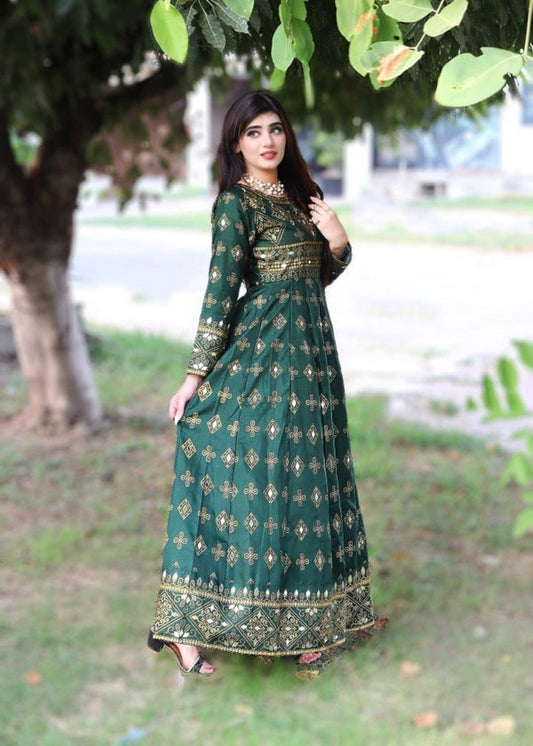 3 Piece Stitched Ladies Dress