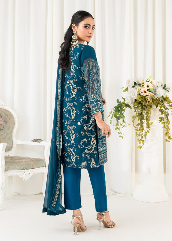 3 Piece Stitched Ladies Dress