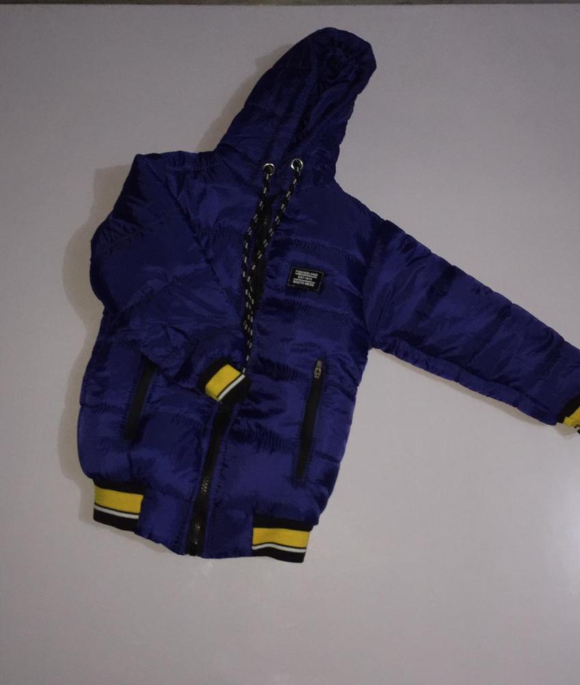 Stitched Polyester Puffer Jacket